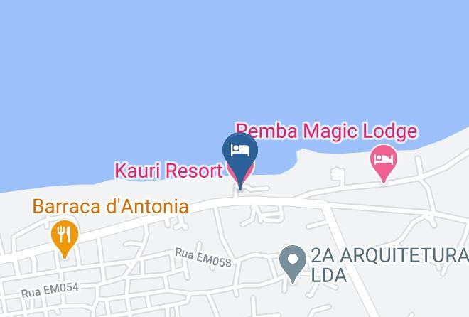 Cidade De Pemba - Kauri Resort Maps