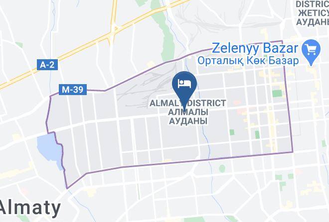 Almaty City - Altai Business Hotel Maps