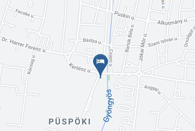 Gyongyos - Kavalkad Panzio Maps