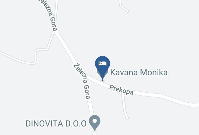Strigova - Kavana Monika Maps