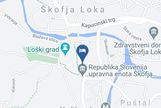 Skofja Loka - Kavarna Vahtnca Maps