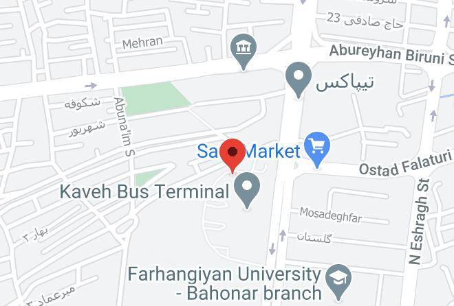 Isfahan - Kaveh Hotel Maps