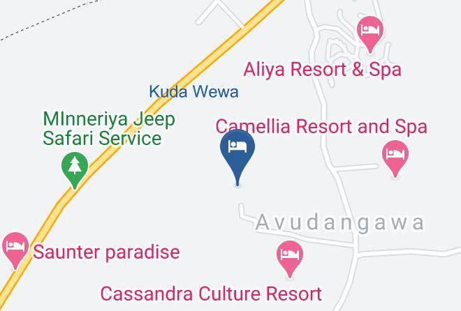 Kandy - Kaveri Ayurveda Resort Maps