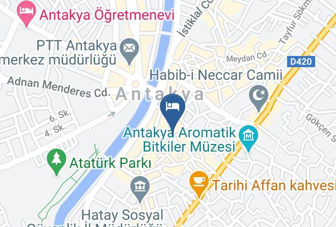 Kavinn Butik Otel Map