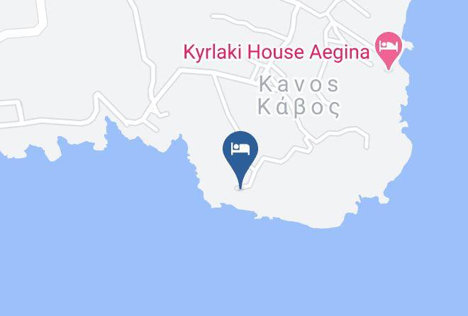 Perifereiaki Enotita Nison - Kavos Bay Seafront Hotel Aegina Island Greece Maps