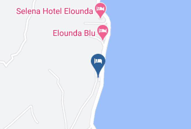 Lasithi - Kavos Bay Studios & Apts Elounda Maps