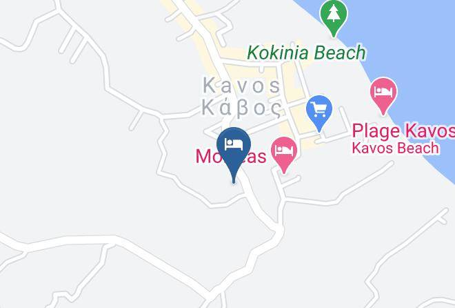 Kerkira - Kavos Fantasia Complex Maps
