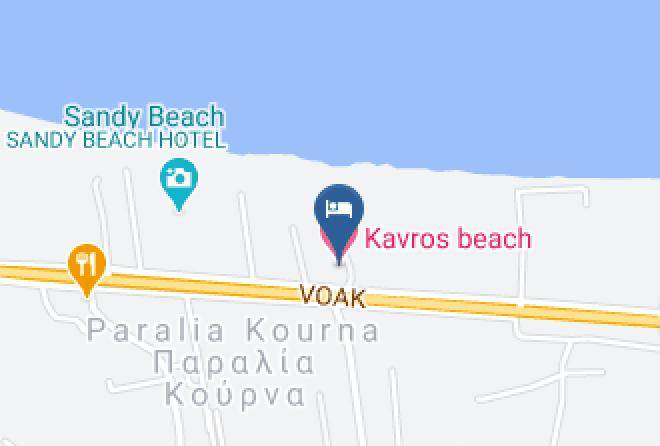 Khania - Kavros Beach Maps