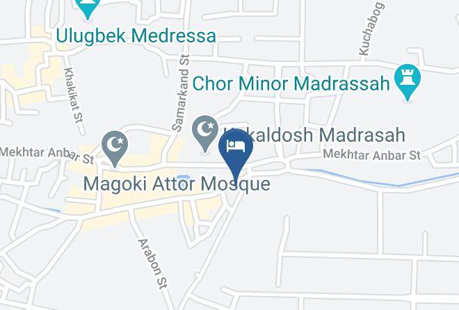Bukhara - Kavsar Boutique Hotel Maps