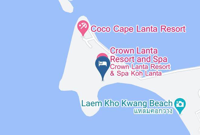 Amphoe Ko Lanta - Kaw Kwang Beach Resort Maps