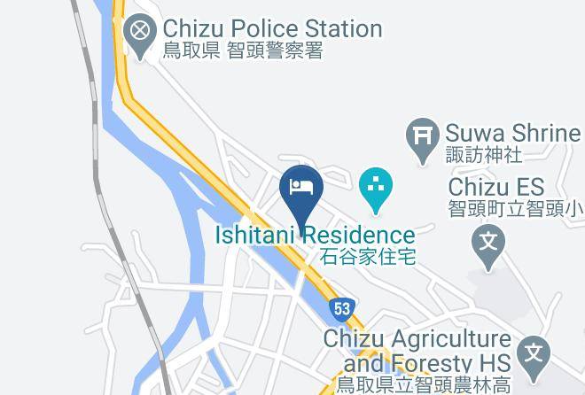 Chizu Townyazu District - Kawachiya Ryokan Maps