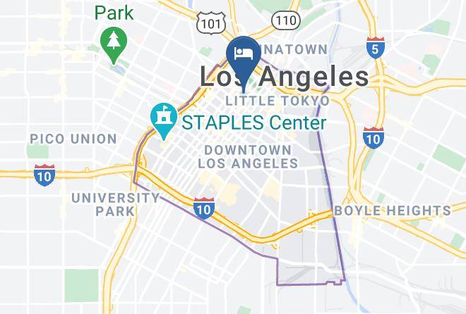 Los Angeles - Kawada Hotel Maps