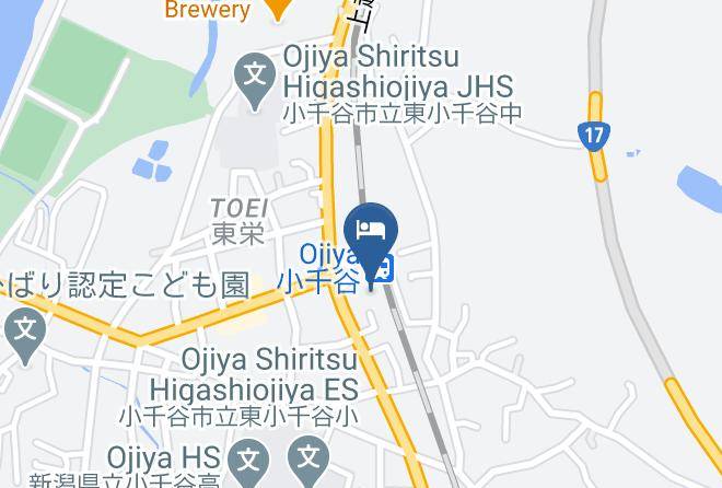 Ojiya City - Kawagichiya Inn Maps