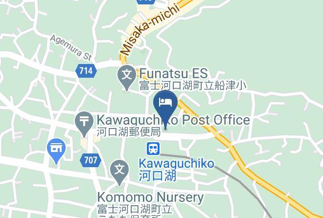 Kawaguchiko Station Inn Map