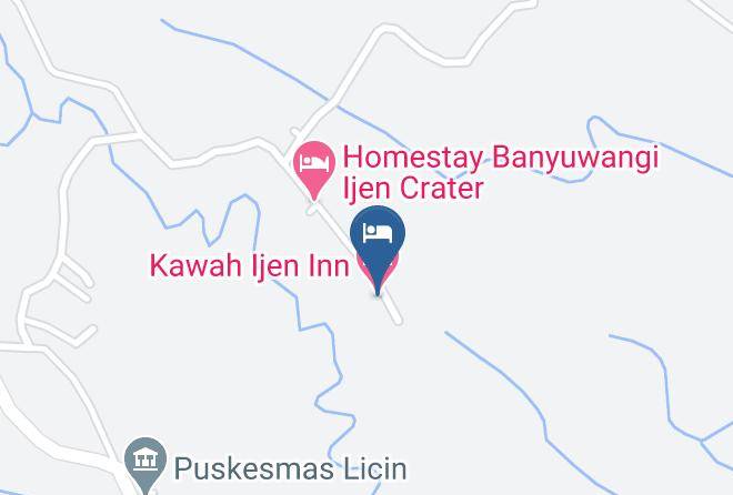 Banyuwangi - Kawah Ijen Inn Maps