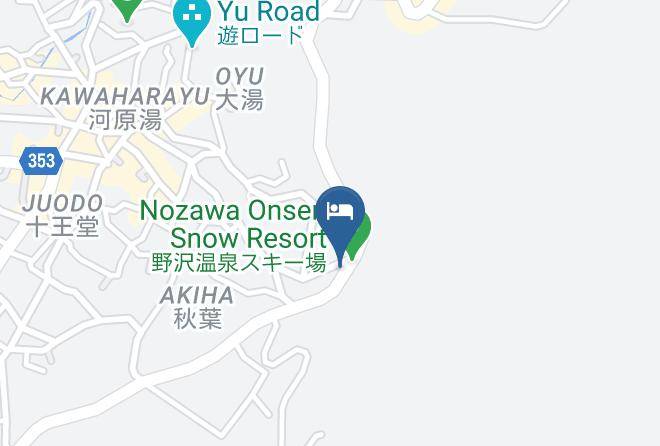 Nozawaonsen Vil Shimotakai District - Kawahiro Maps
