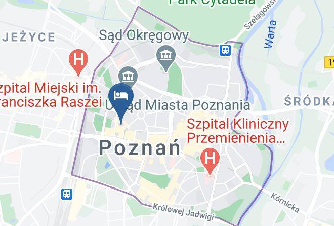 Poznan - Kawalerka Fredry 3 14 Maps