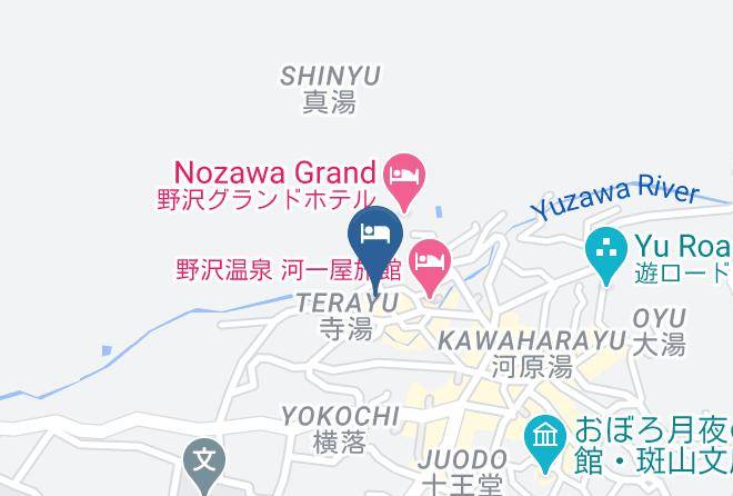 Nozawaonsen Vil Shimotakai District - Kawamotoya Ryokan Maps