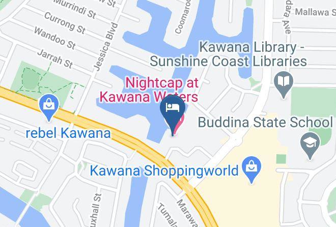 Sunshine Coast - Kawana Waters Hotel Maps