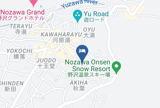 Nozawaonsen Vil Shimotakai District - Kawatake Maps
