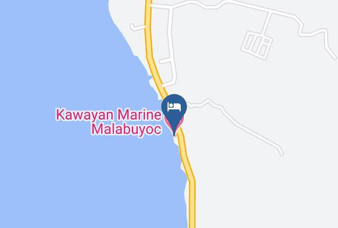 Cebu - Kawayan Marine Malabuyoc Maps