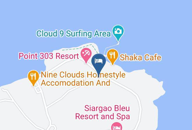 Surigao Del Norte - Kawayan Siargao Resort Maps