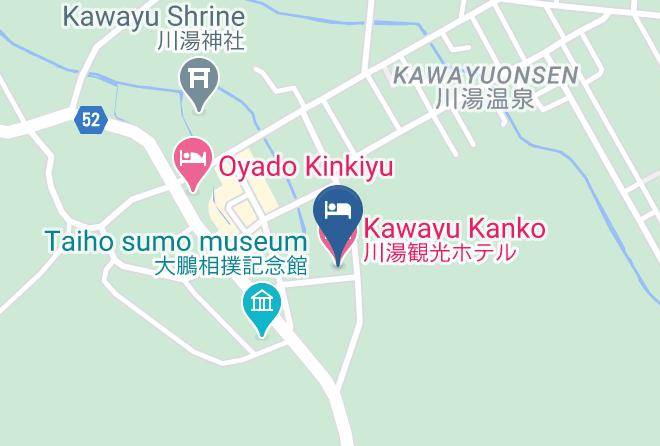 Teshikaga Townkawakami District - Kawayu Kanko Hotel Maps