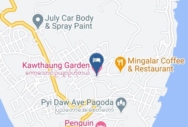 Kawthoung - Kawthaung Garden Hotel Maps