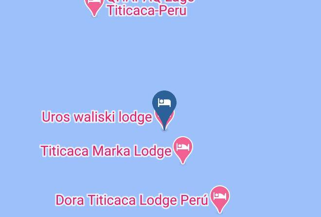 Puno - Uros Waliski Lodge Maps