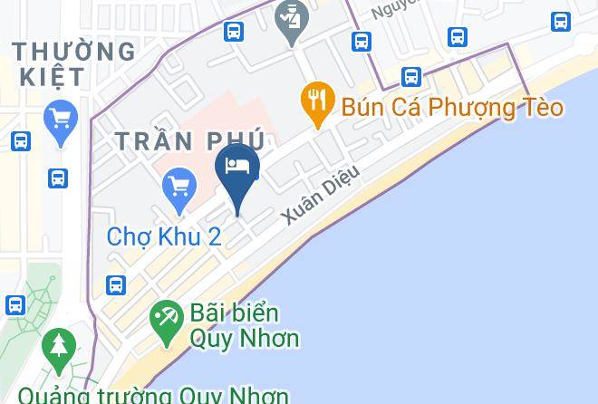 Quy Nhon - Kaya Hotel Maps