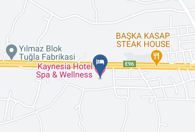 Turgutlu - Kaynesia Hotel Spa & Wellness Maps