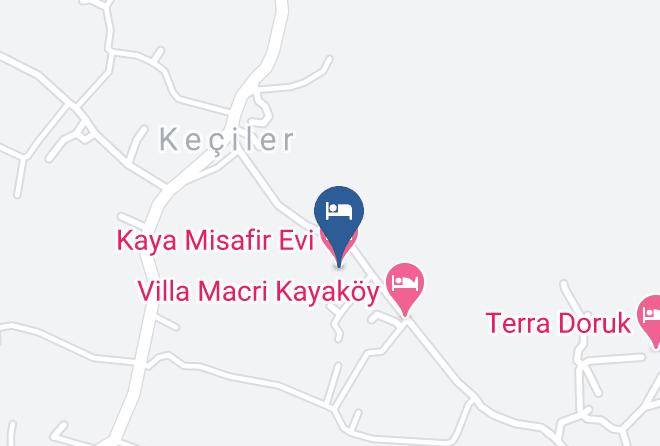 Mugla - Kaya Misafir Evi Maps