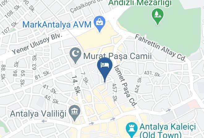Muratpasa - Kaya Otel Maps