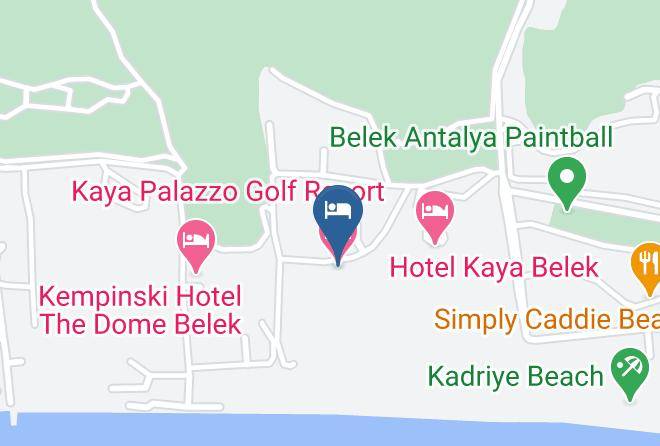Antalya - Kaya Palazzo Golf Resort Maps
