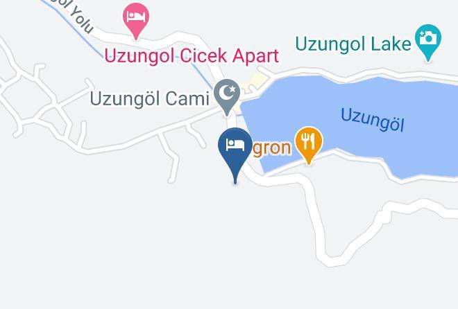 Caykara - Kaya Residence Bungalow Uzungöl Maps