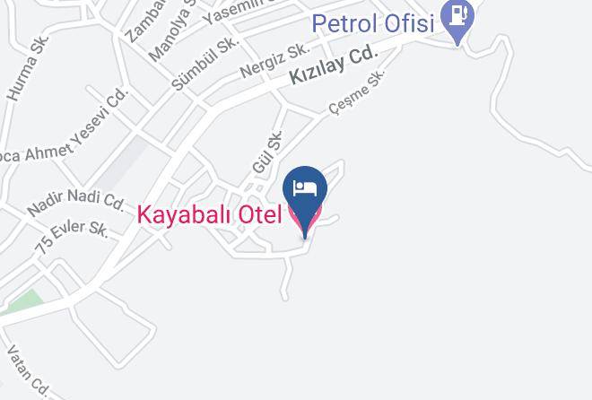 Kayabali Otel Map