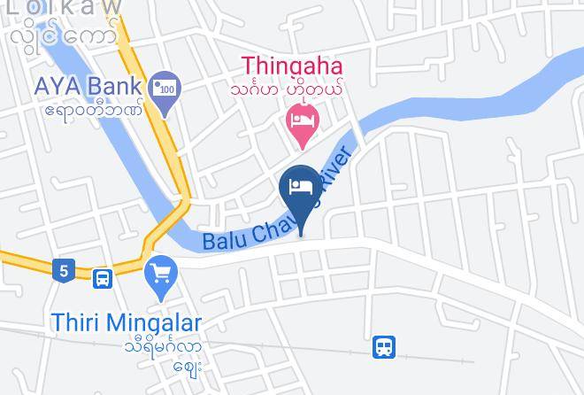 Loikaw - Kayah Golden Hill Hotel Maps