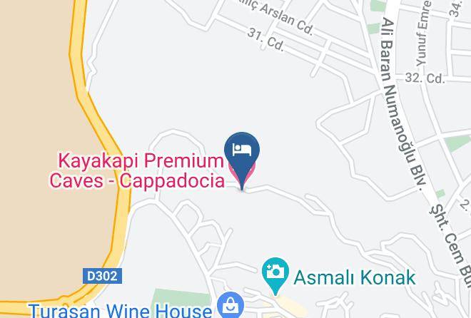 Urgup - Kayakapi Premium Caves Cappadocia Maps