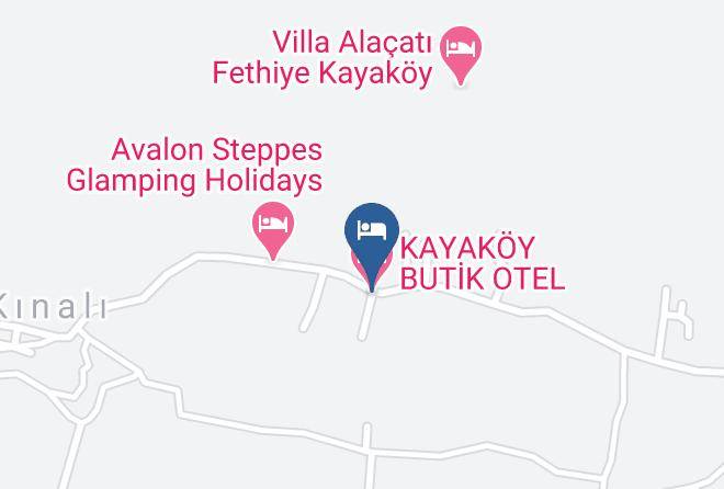 Fethiye - Kayakoy Butik Otel Maps