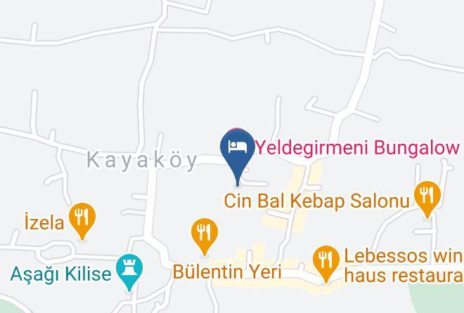 Fethiye - Kayakoy Pansiyon Maps