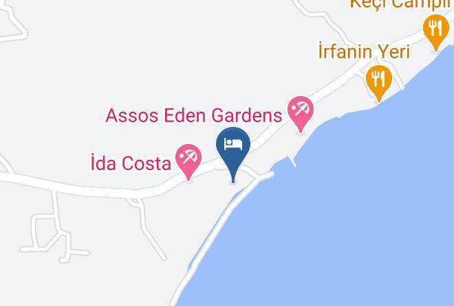 Kayalar Beach Otel Map