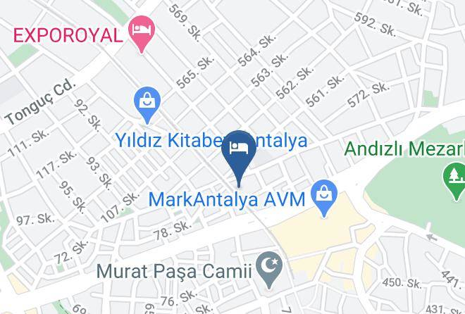 Muratpasa - Kayalar Hotel Maps