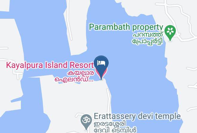Cherthala - Kayalpura Island Resort Maps