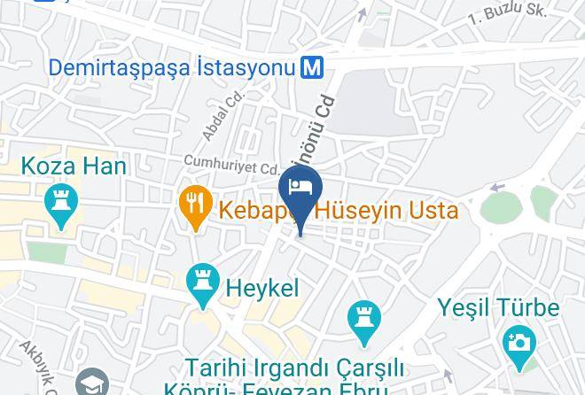 Osmangazi - Kayhan City Hotel Maps