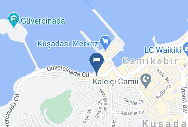 Kayhanbey Hotel Restaurant Bar Map