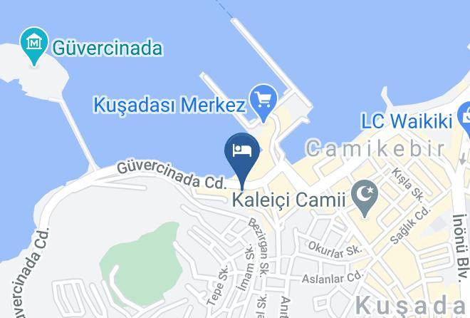 Kusadasi - Kayhanbey Hotel Maps