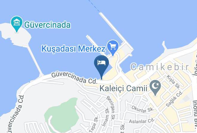 Kusadasi - Kayhanbey Restaurant Maps