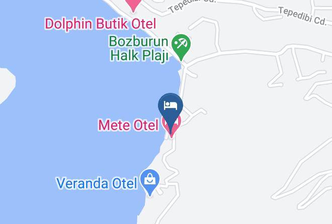 Marmaris - Kayra Butik Otel Maps
