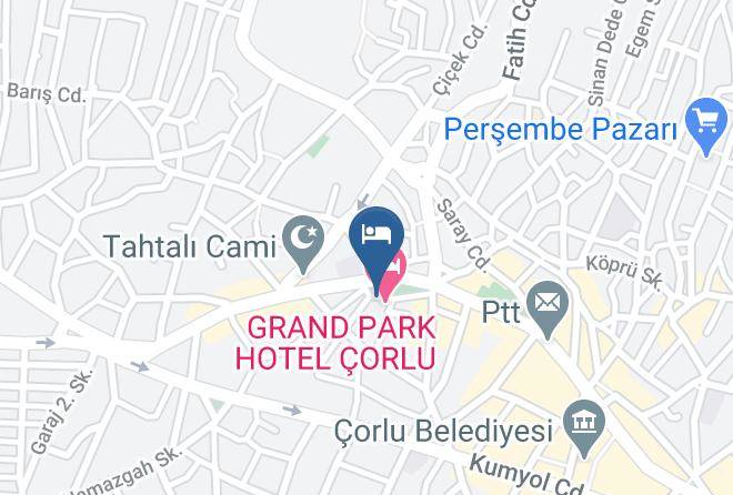 Corlu - Bormali Otel Maps