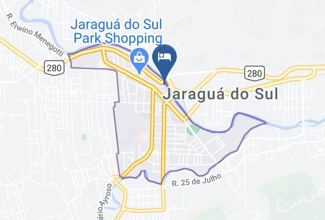 Jaragua Do Sul - Kayros Business Hotel Maps